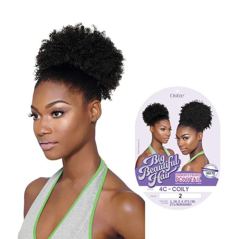 Outre Draw String Ponytail Big Beautiful Hair 4C - Coily – Kuza Hair and  Beauty Supply